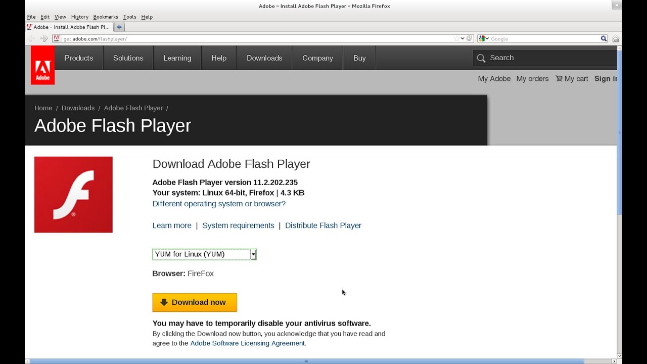 adobe flash player 10.5 free download mac